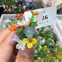 琉璃手工艺品186小花