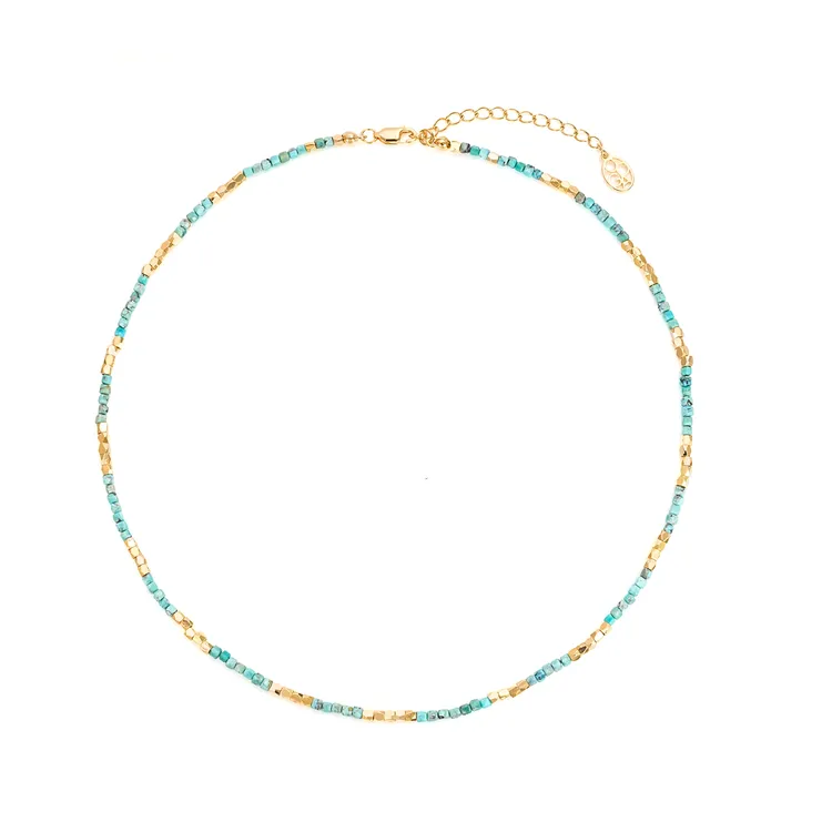 铜合金项链 【松绿假日】项链O0226