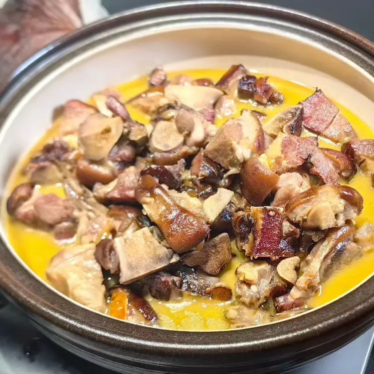 正宗湘西柴火烟熏腊猪脚腊味猪脚湖南土特产农家自制土猪肉腊肉