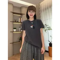 秋季红苹果小狗短袖休闲百搭T恤5-9-26
