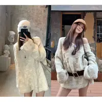 徐秋阳   松弛雾感  冬季新款百搭时尚休闲显瘦显白毛衣YM545