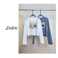 【ZHEN】25K01339  2025新款时尚气质休闲百搭上衣女