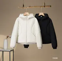 LU同款 WR女士秋冬保暖连帽户外防风防水棉服D508