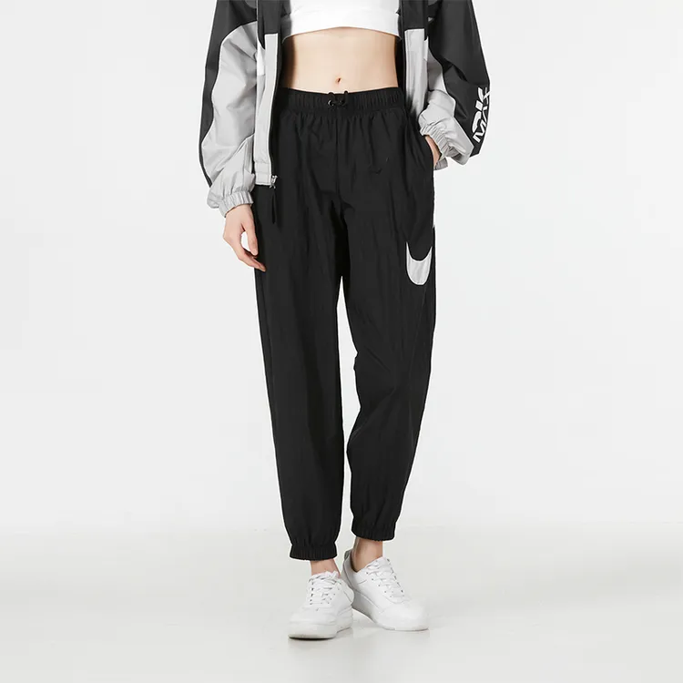NIKE耐克长裤女2024新款宽松梭织透气收口裤轻便休闲运动裤DM6184