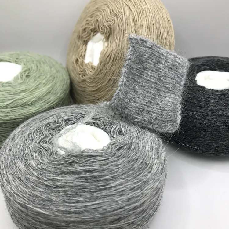 （厚款）日本羊毛兔绒15/1支50克，需搭配氨纶