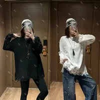 YDFSTUDIO小众【梦屿清晨】欧货高品重工蕾丝镂空设计时尚百搭上衣