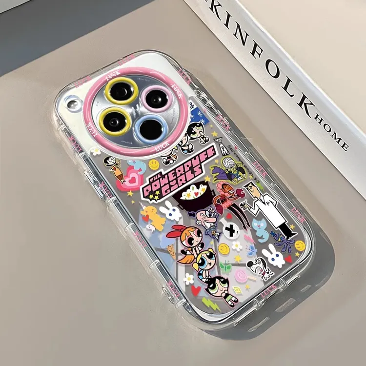 飞天小女警适用于vivox200s新款手机壳x200pro可爱x100防摔全包