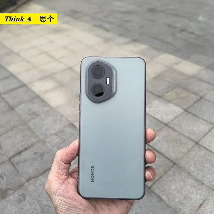 适用荣耀300pro透灰TPU磨砂软壳浅透黑透明白全包防摔保护套Ultra