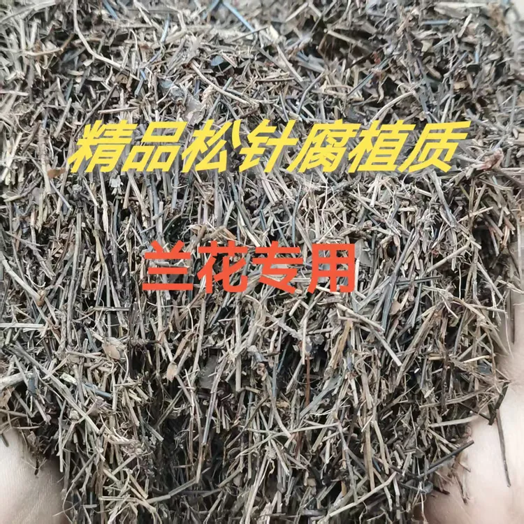 兰花专用发酵腐熟松针营养土透气保湿养花通用