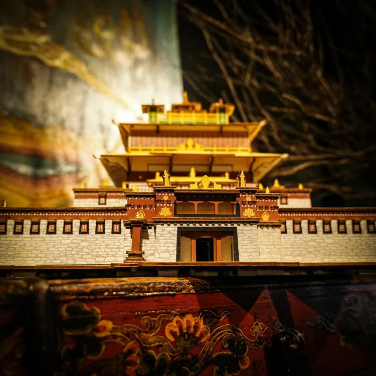藏式桑耶寺拼图摆件