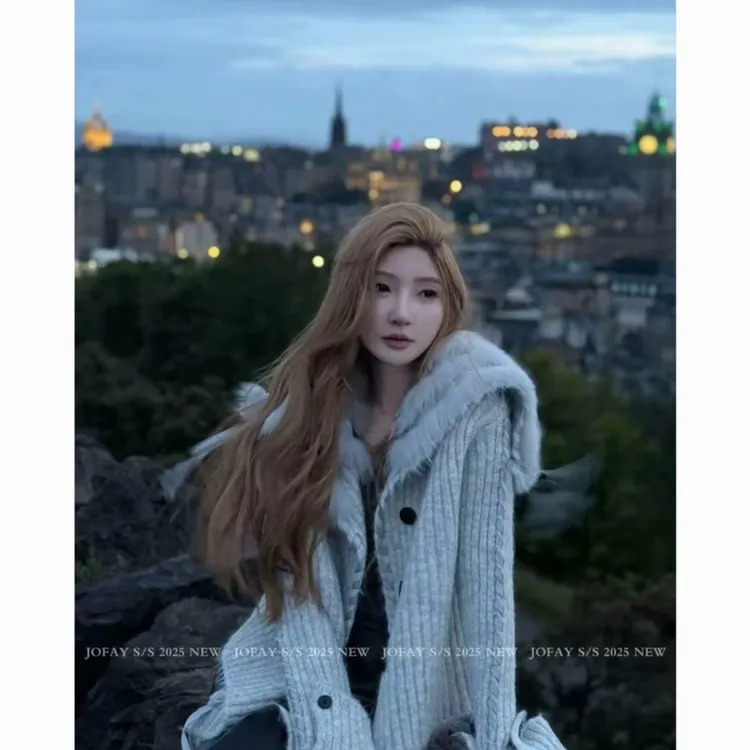 【CHASINGLIGHT】|mv女主|狐狸毛皮草外套 W2840