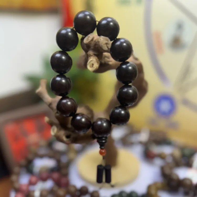 非金属木质手链 小Ye紫檀手工复古民族风雕刻老型男士