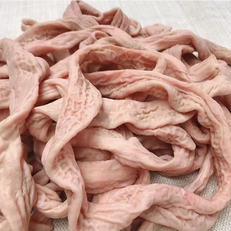 2斤新鲜猪小肠肥肠圆肠半熟烧烤火锅