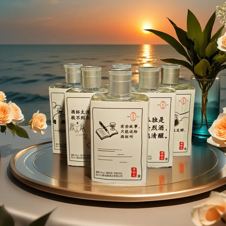 川醇老窖川醇老窖赤状元情绪小酒100ml小瓶39度浓香型白酒39度100