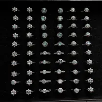 2888/ ZY888-600 翡翠简约素款蛋面戒指/多样性发/一件