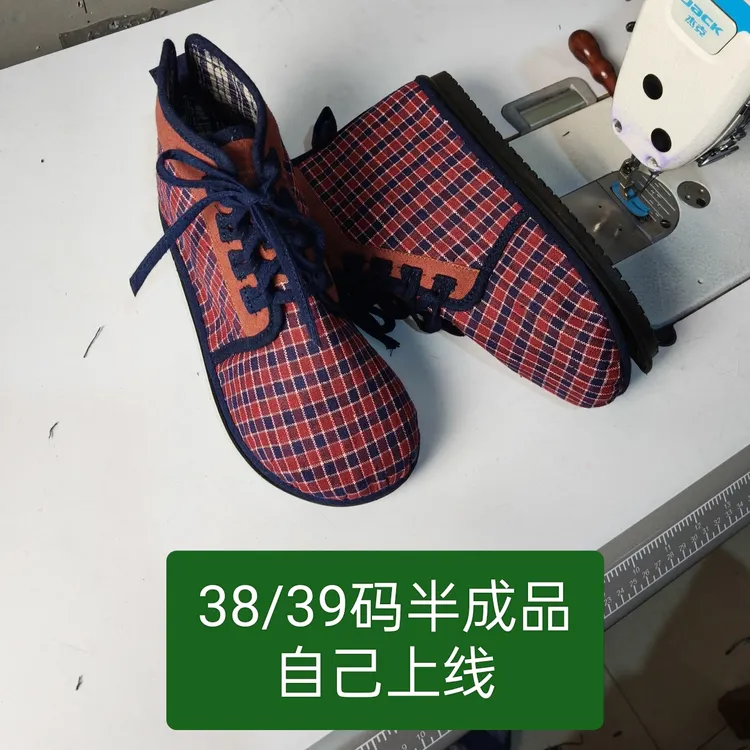 休闲时尚老粗布复古单鞋，民族风，透气吸汗，鞋底柔软防滑，做工精细