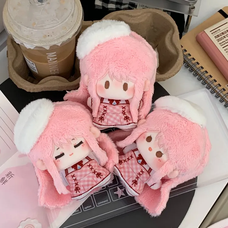 闪耀暖暖周边10cm印花体玩偶同人原创棉花娃娃挂件