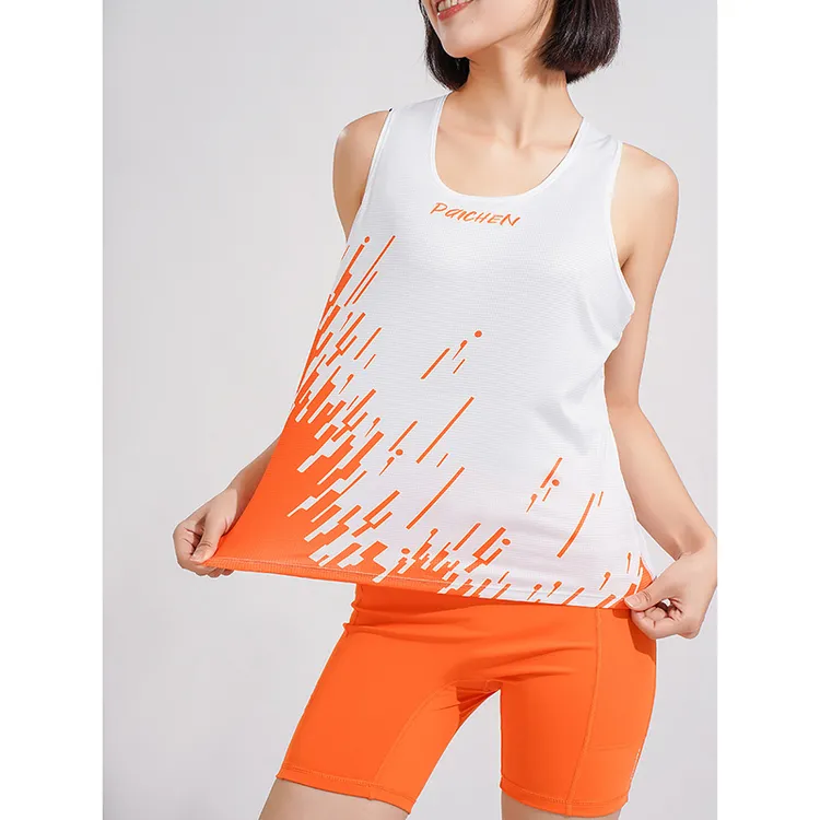 清仓【男女同款】派晨速跑速干专业马拉松跑步运动轻薄宽松透气背心