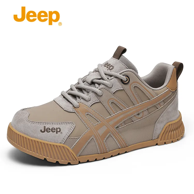 Jeep/吉普男士秋冬复古潮流百搭时尚休闲男鞋户外舒适防滑休闲鞋
