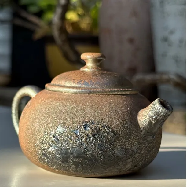 【陶点茶Yun】建水紫陶千喜柴烧/纯柴烧/裸烧/窑宝级陶瓷