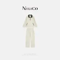 NILICO【质感生活】恒温暖皮5A抗菌慵懒风百搭摇粒绒套装