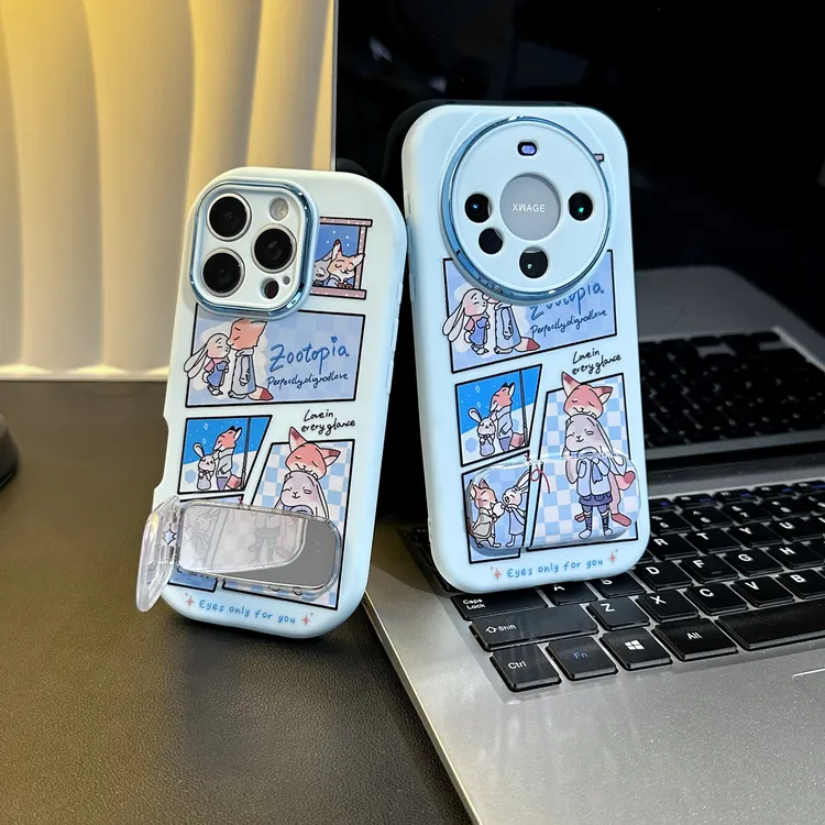 雅天立雪冬朱迪尼克支架适用苹果17手机壳华为P70vivoppo小米15套