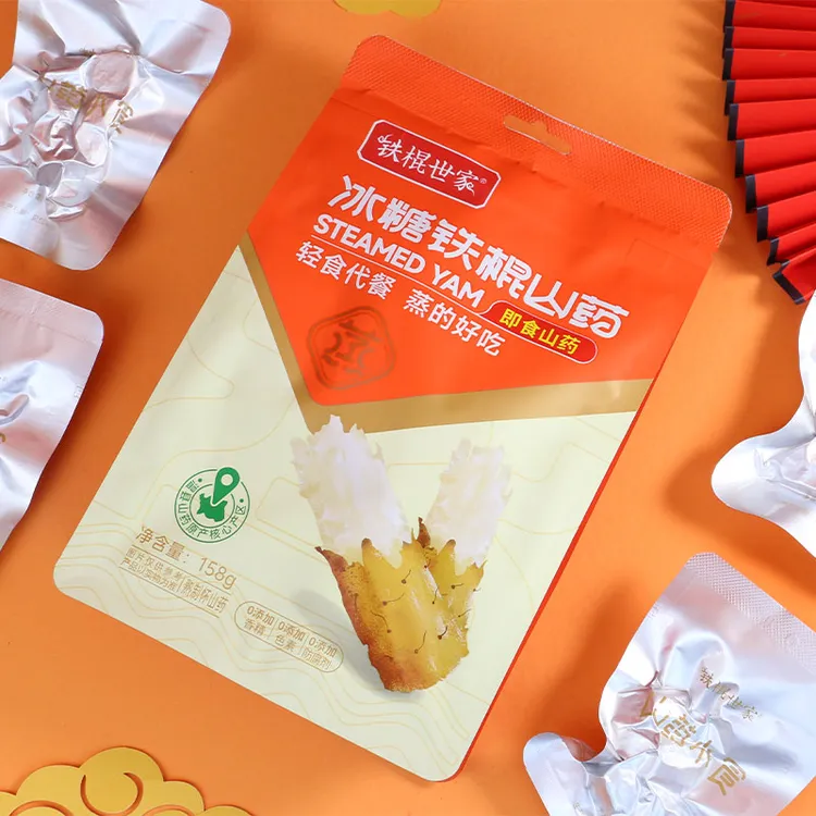 怀山堂铁棍世家正宗熟制即食铁棍山药软糯甜香饱腹代餐冰糖158g