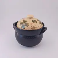 利行万古烧 小森林系列四叶草2合锅