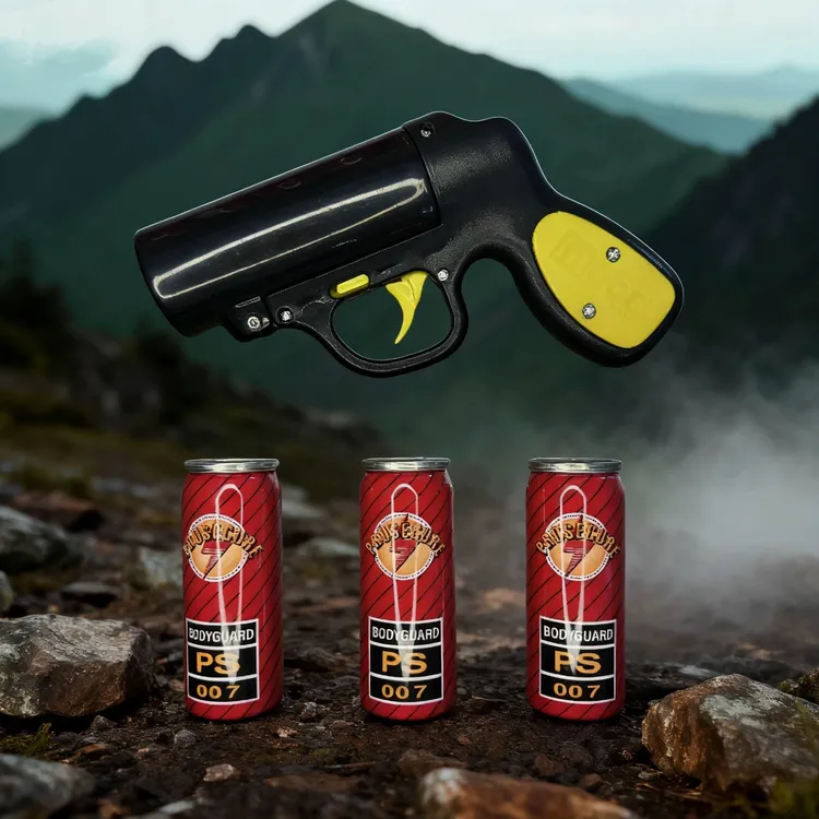 助推式DIY辣椒喷雾远距离防野狗防坏人喷雾剂防身必备装备