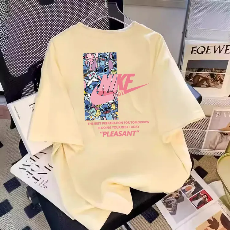 【一折专区】短袖男夏季2025新款国潮印花T恤圆领春夏韩版短款