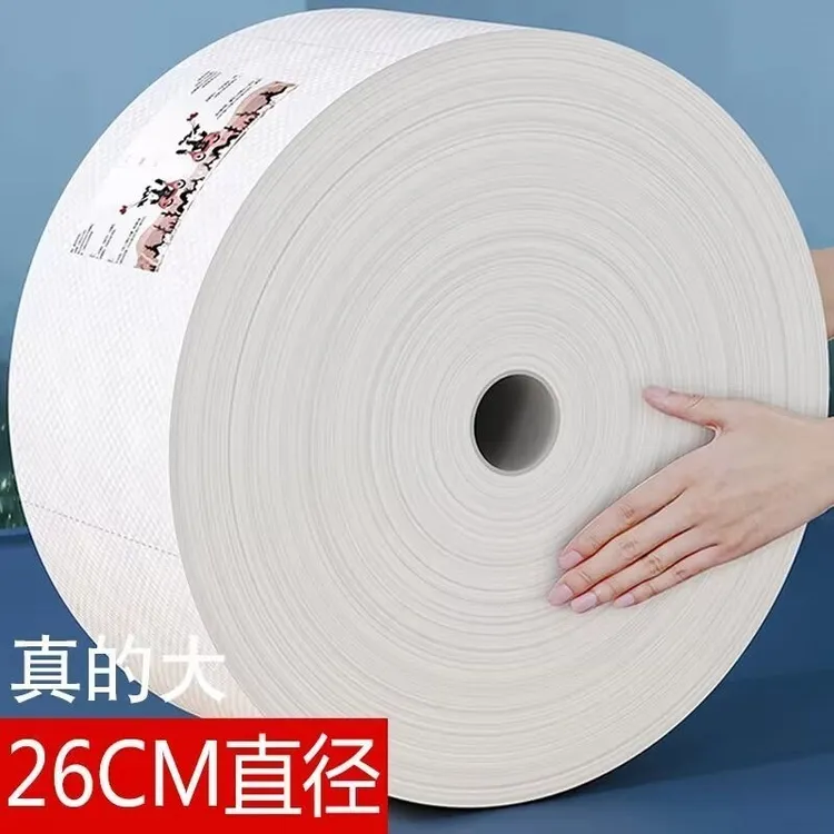 大卷洗脸巾美容店专用加大加厚纯棉柔擦脸巾干湿两用不掉毛卸妆棉