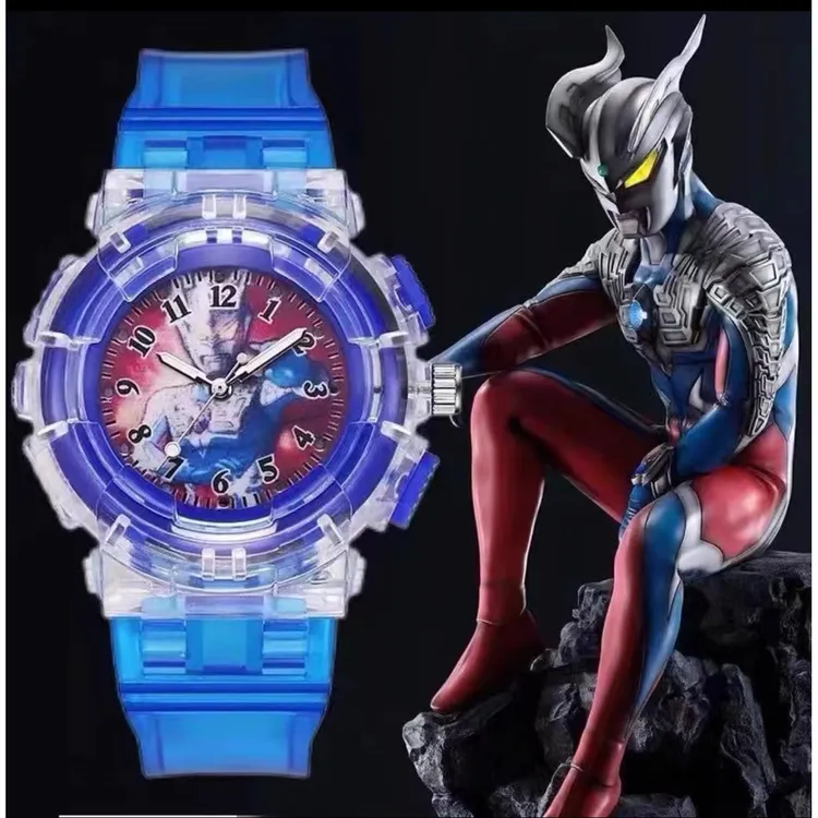 【新款特价】二代升级款奥特曼儿童卡通手表幼儿园男孩女孩闪光玩