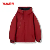 YAYA/鸭鸭运动户外时尚休闲男女同款保暖宽松羽绒服5W169Y