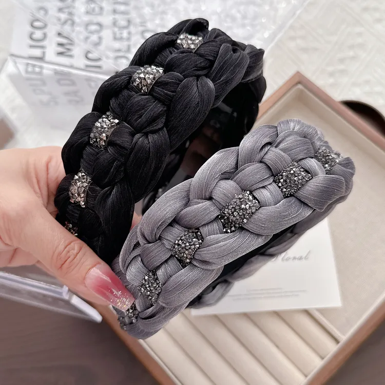 带齿高颅顶加宽遮盖白头发定制发箍韩国2025夏天头箍