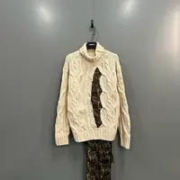 （jp）116 Maison Margiela 马吉拉 拼接高领针织衫 S码/95新/6840/