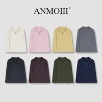 ANMOIII【羊毛衫】潮流时尚百搭秋冬女士羊绒针织衫常规款宽松型
