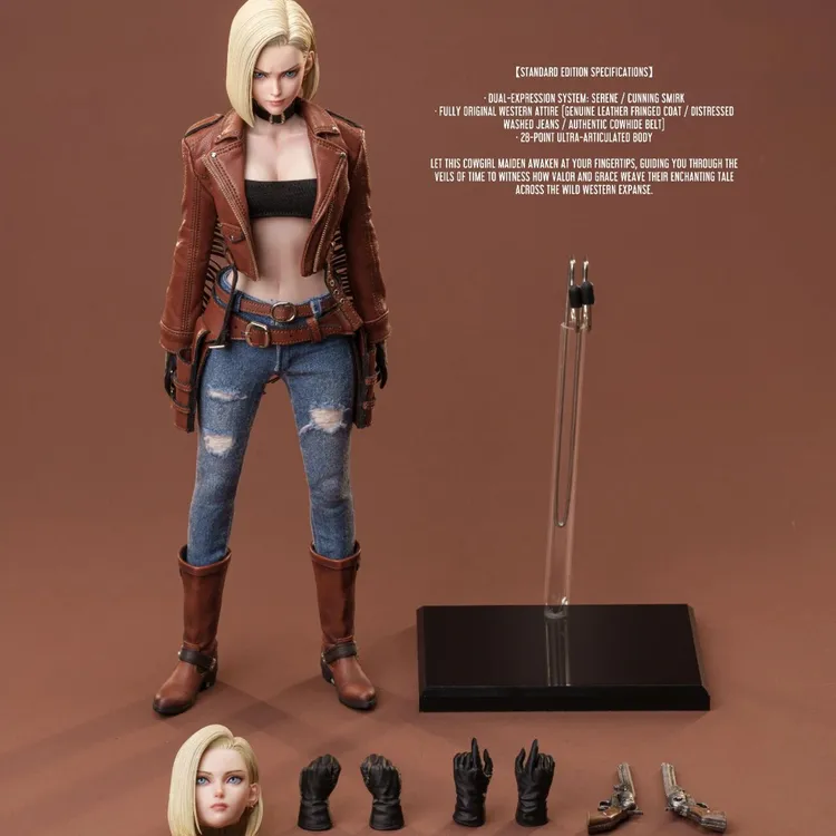 【定金】HEART HUNTER 牛仔少女1/6比例可动人偶18号