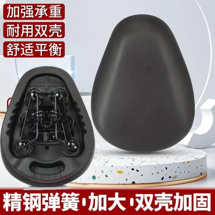 电动车坐垫自行车座椅电瓶车鞍座铁壳加大厚通用代驾车座子