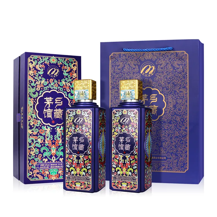 MAOXIANG/茅乡馆藏酒景泰蓝 酱香型白酒53%Vol500ml