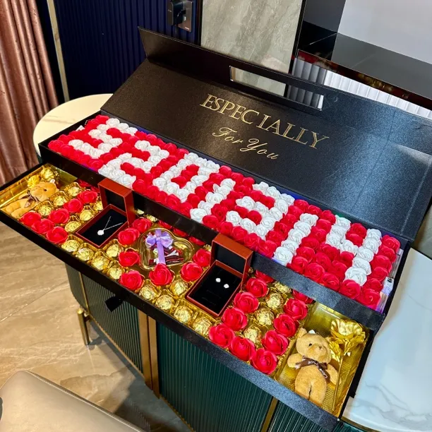 38女神节情人节生日纪念日礼物巧克力礼盒送女友送老婆礼物