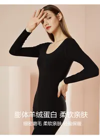 【主播推荐】女士德绒圆领上衣A3531