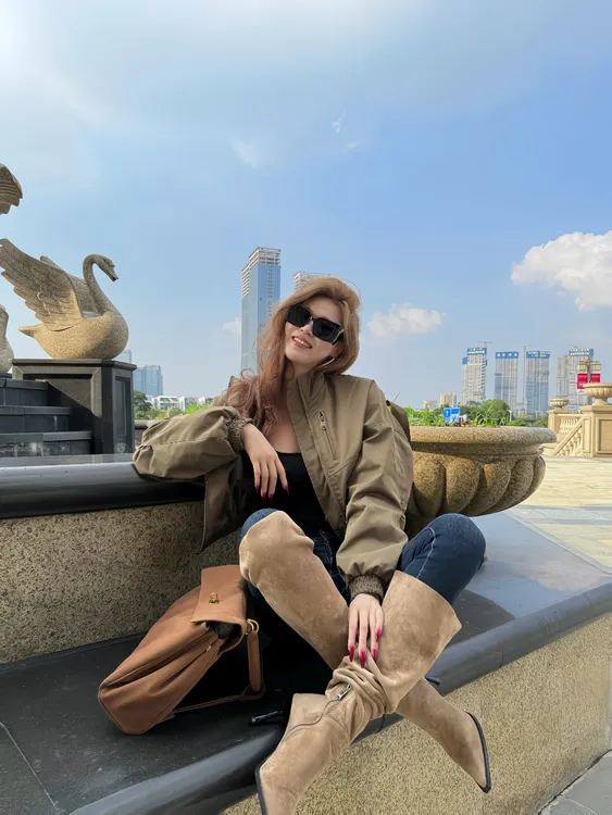 美式复古短款夹克外套女2025春秋防风宽松立领设计感上衣甜酷风潮
