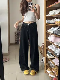 “倒装裤”黑暗系 好搭配 后面更有设计小心机