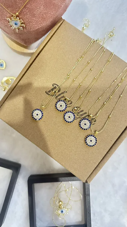 铜合金锆石项链 koz爆闪项链儿不褪色不掉色