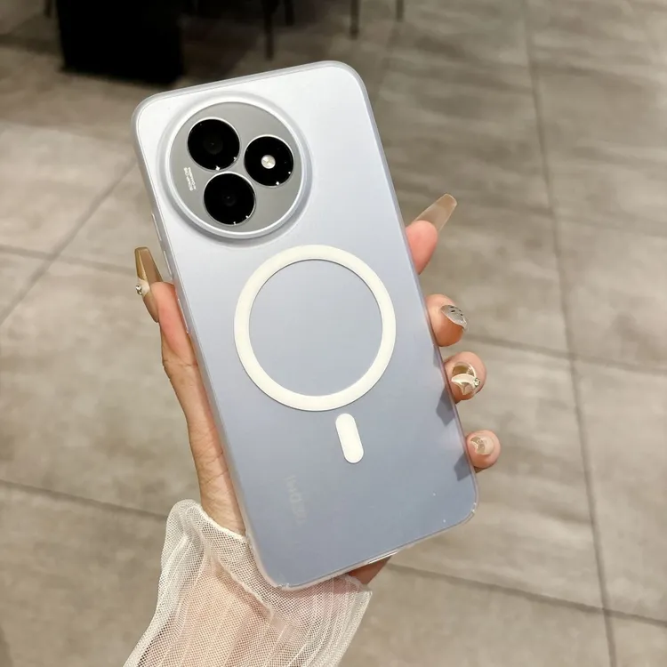 适用红米k80至尊版磁吸冰雾肤感磨砂手机壳简约k80pro防摔k70硬壳