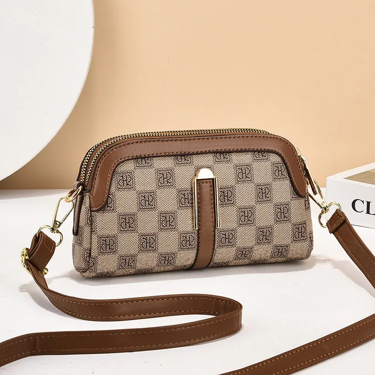 女包2025新款韩版百搭单肩斜挎包高级感手拎迷你小方包时尚包包女