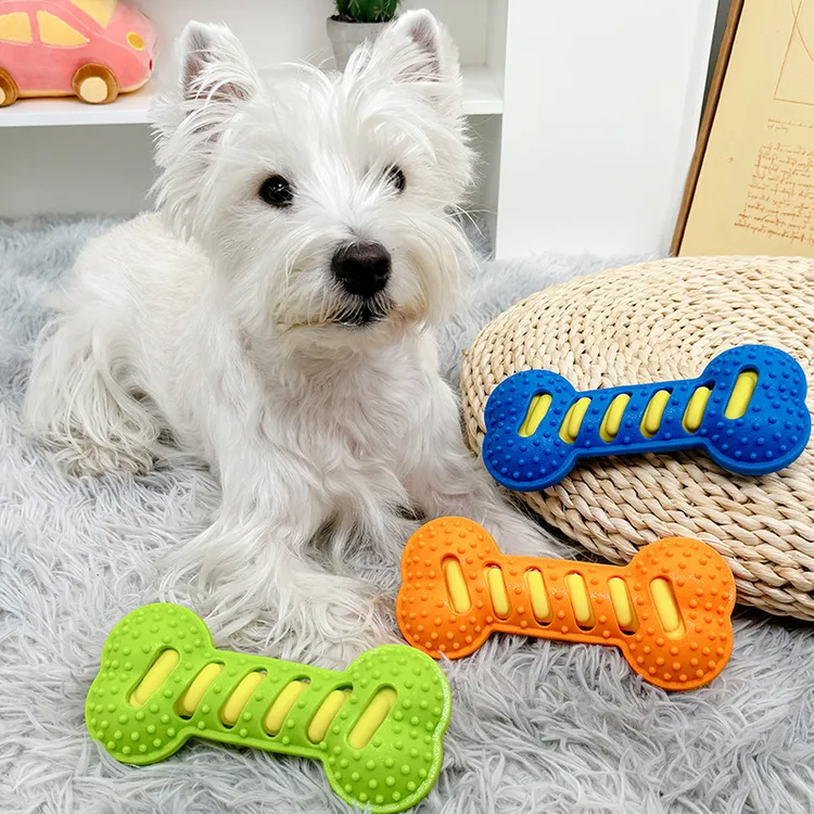 狗狗发声骨头玩具小狗解闷专用幼犬耐咬磨牙洁齿宠物自嗨柯基柴犬