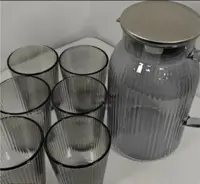 冷水杯套装一壶六杯颜色款式随机发
