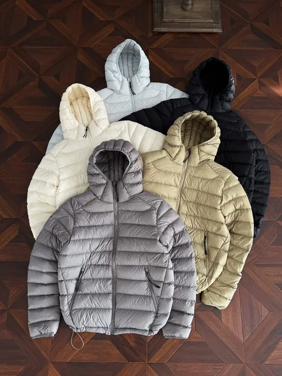 新国标90白鸭绒羽绒服排骨连帽轻薄保暖运动户外休闲上衣外套