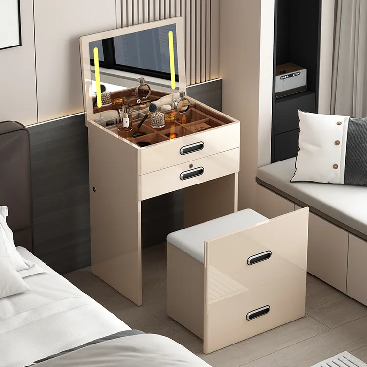 维品度网红储藏梳妆台家用智能化妆台梳妆台网红爆款2025款43